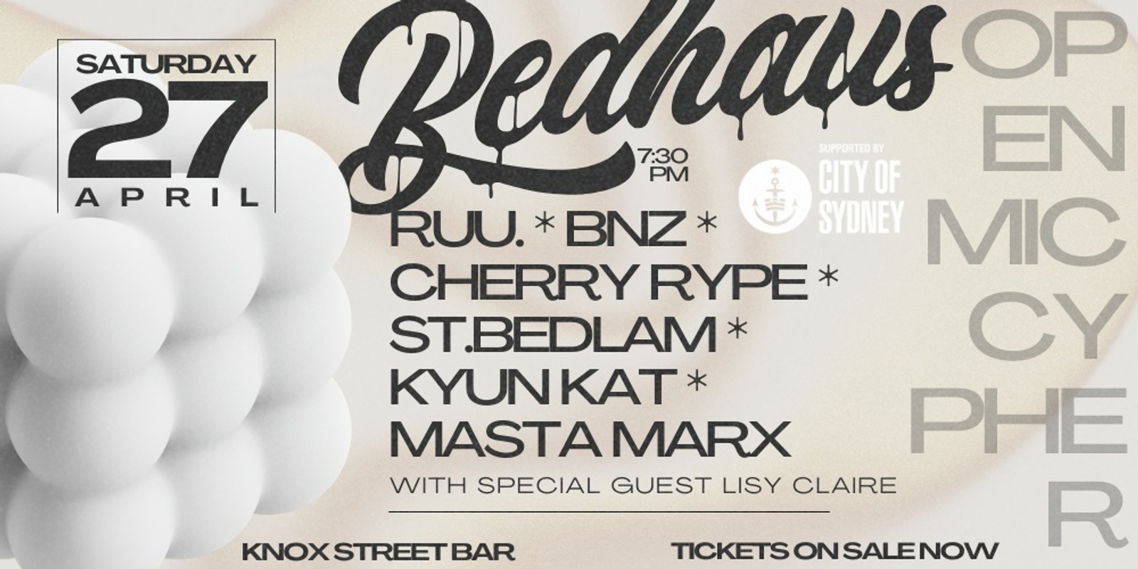 Banner image for BEDHAUS PARTY - APRIL 27