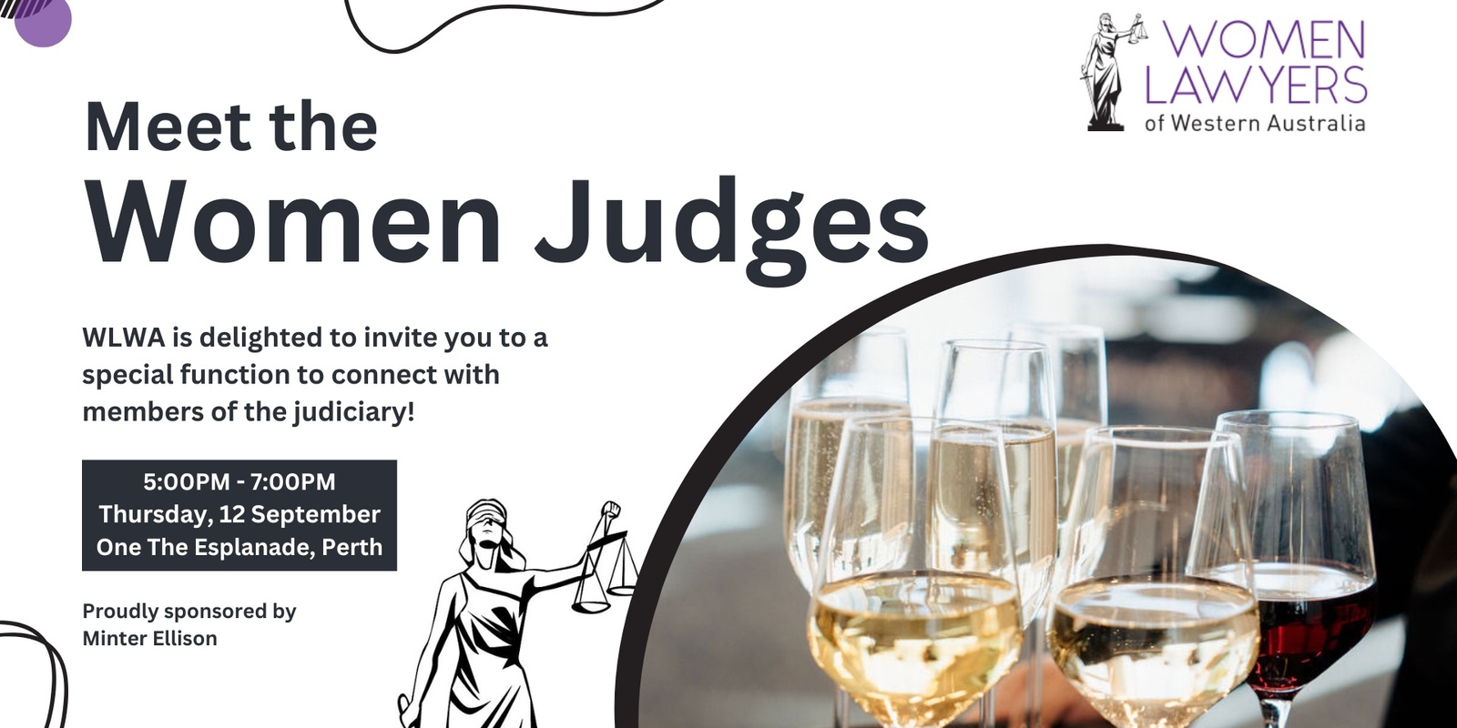 Banner image for Meet the Women Judges Function