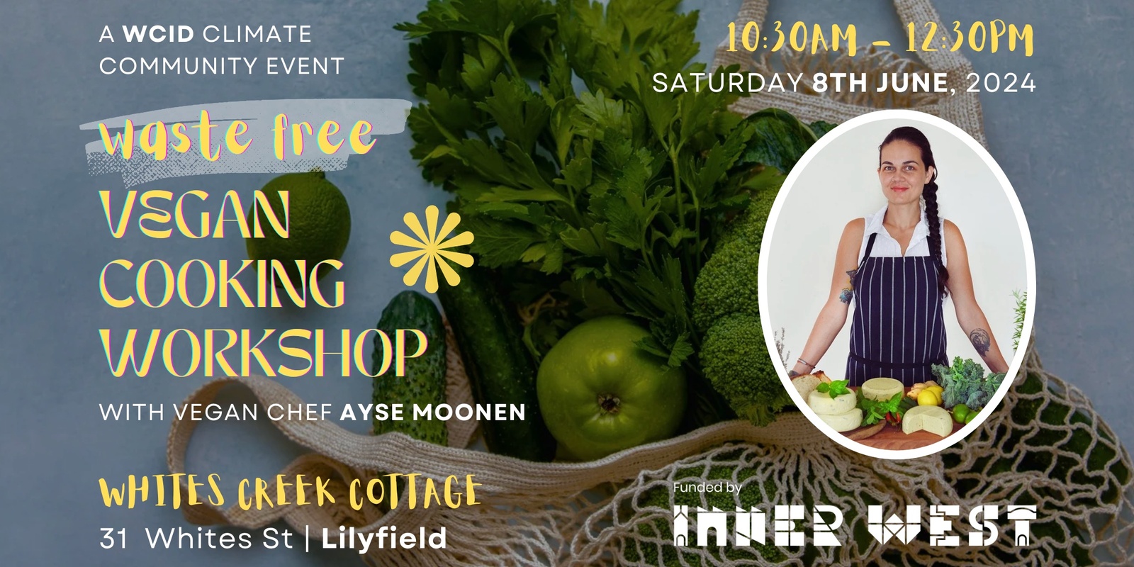 Banner image for Waste Free Vegan Cooking Workshop