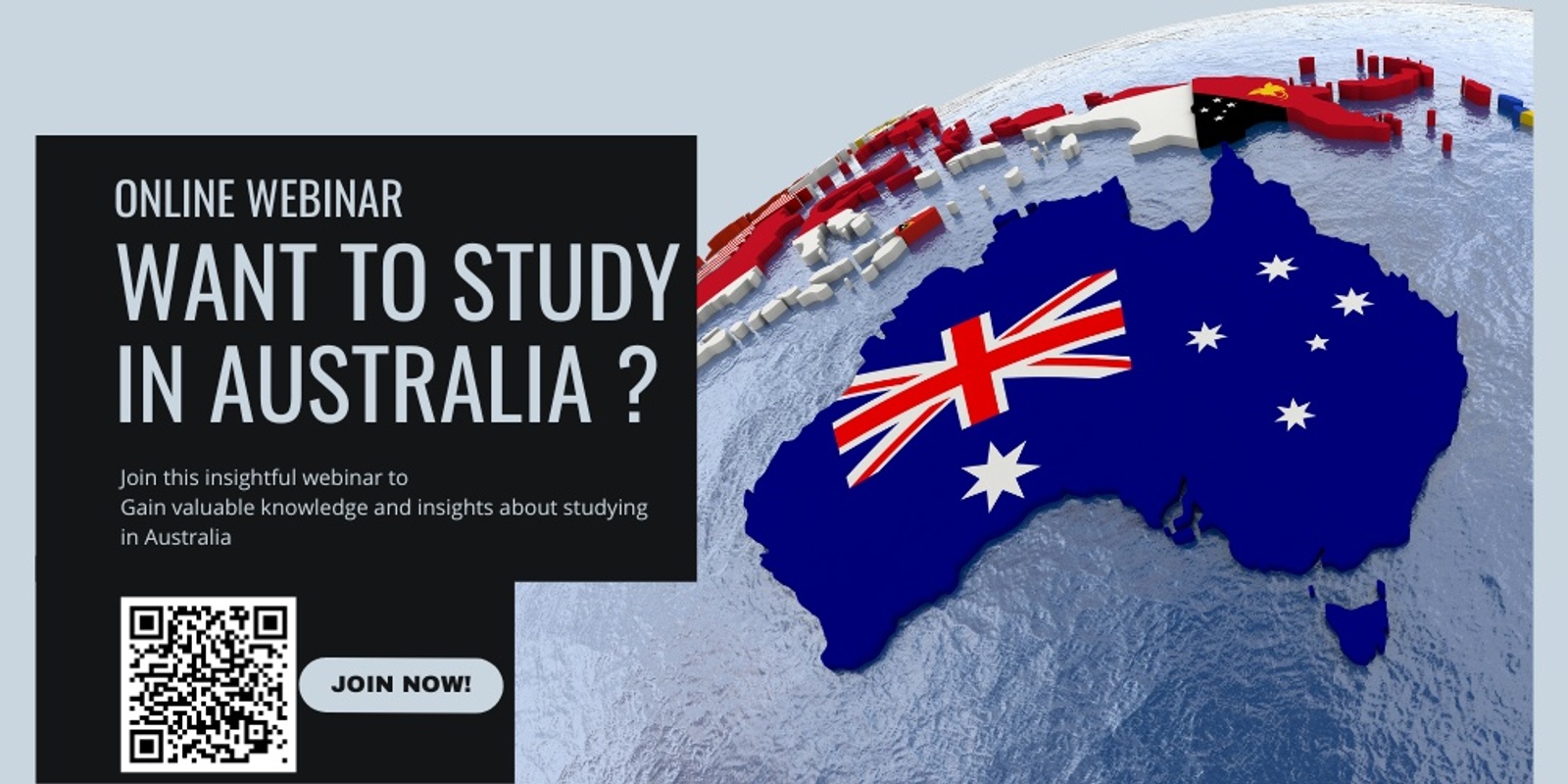 Banner image for Want to study in Australia?