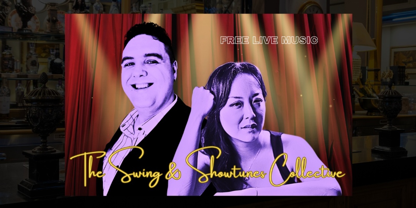 Banner image for The Swing & Showtunes Collective - Live Music Duo