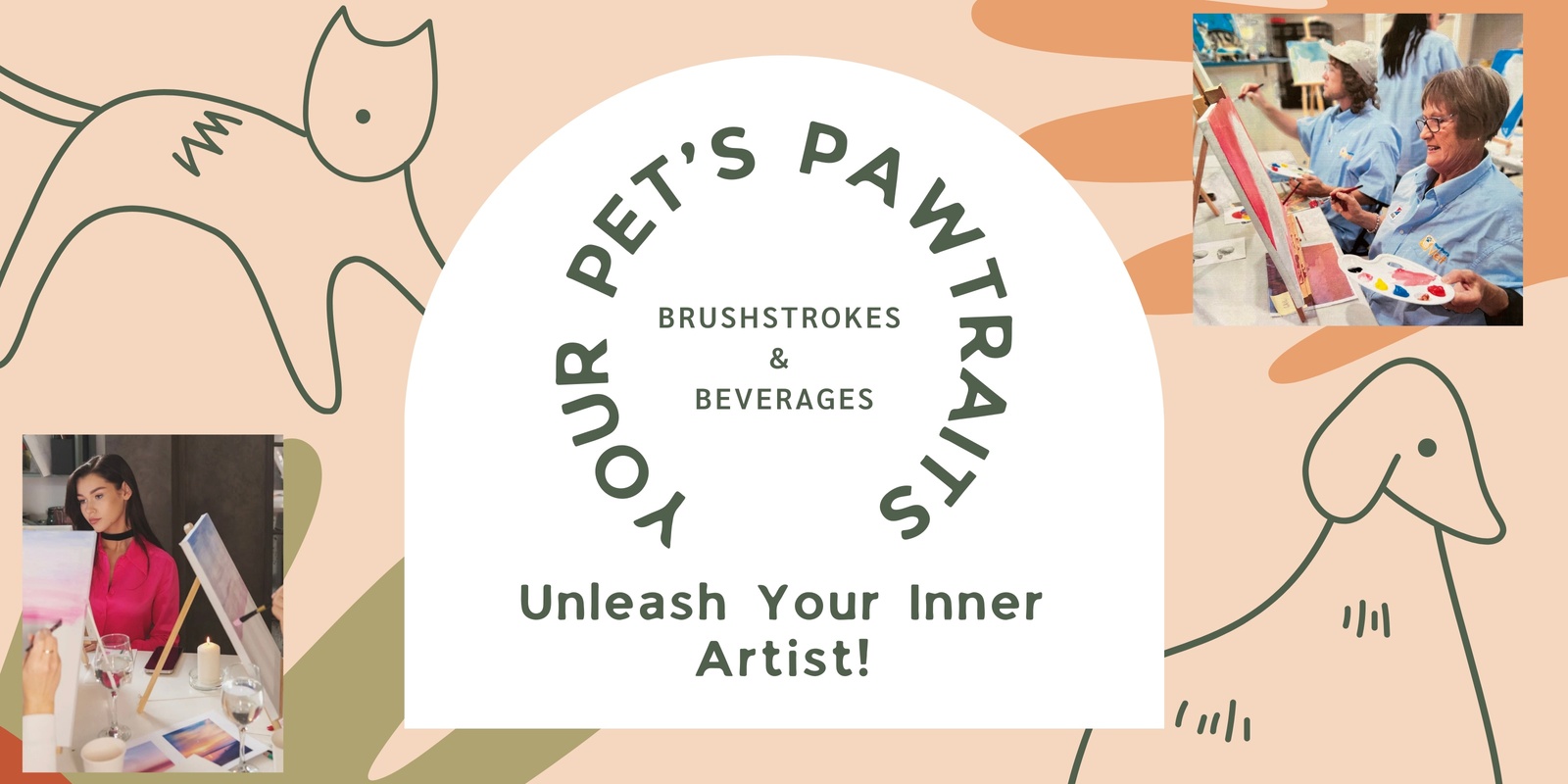 Banner image for Your Pet's Pawtraits