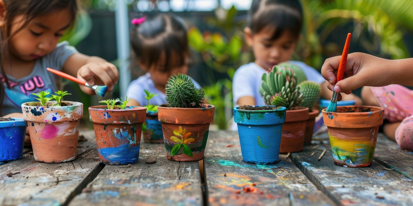 Banner image for Pot Decorating Workshop for Kids