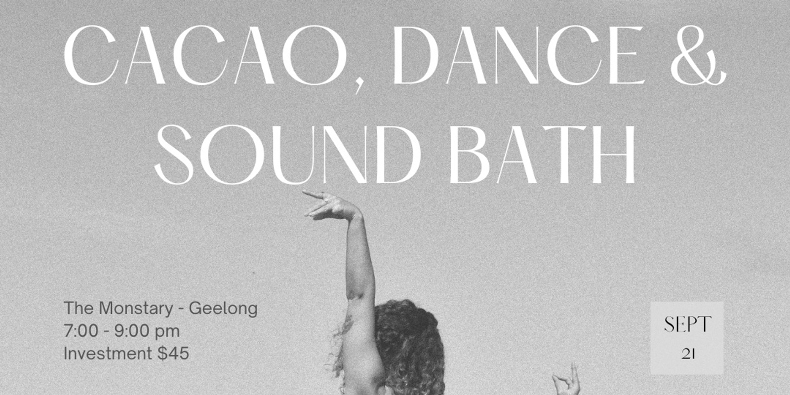 Banner image for Cacao, Dance & Sound Bath