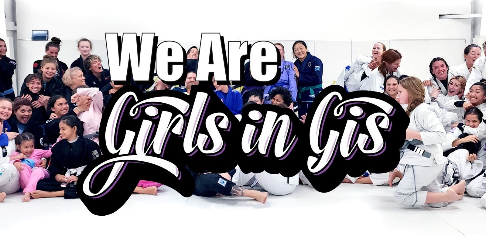 Girls in Gis's banner