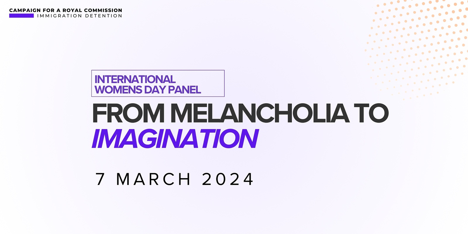 Banner image for From Melancholia to Imagination 
