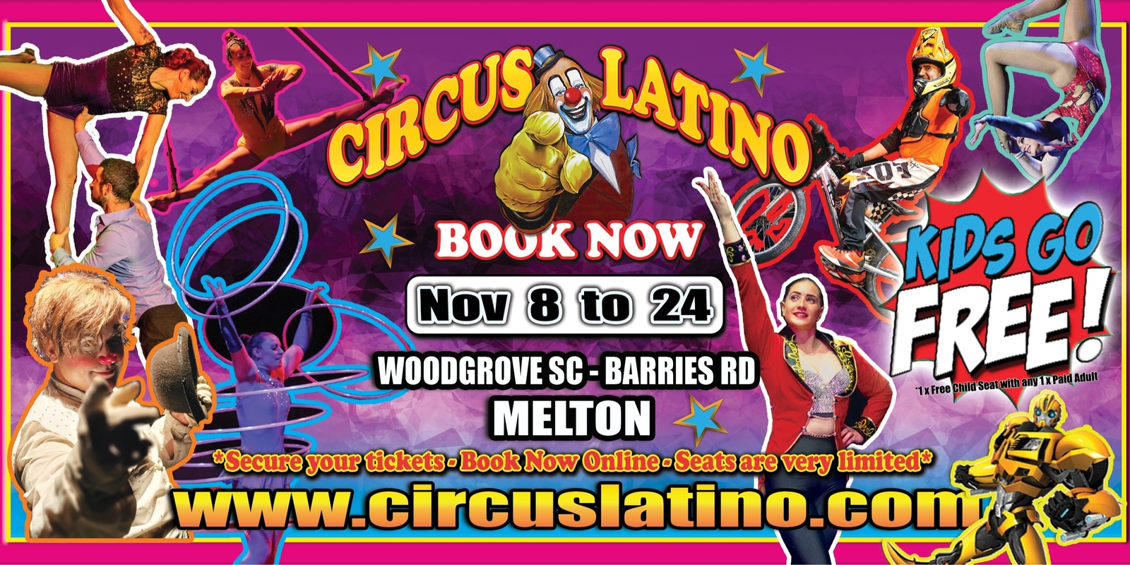 Banner image for Circus Latino In Melton