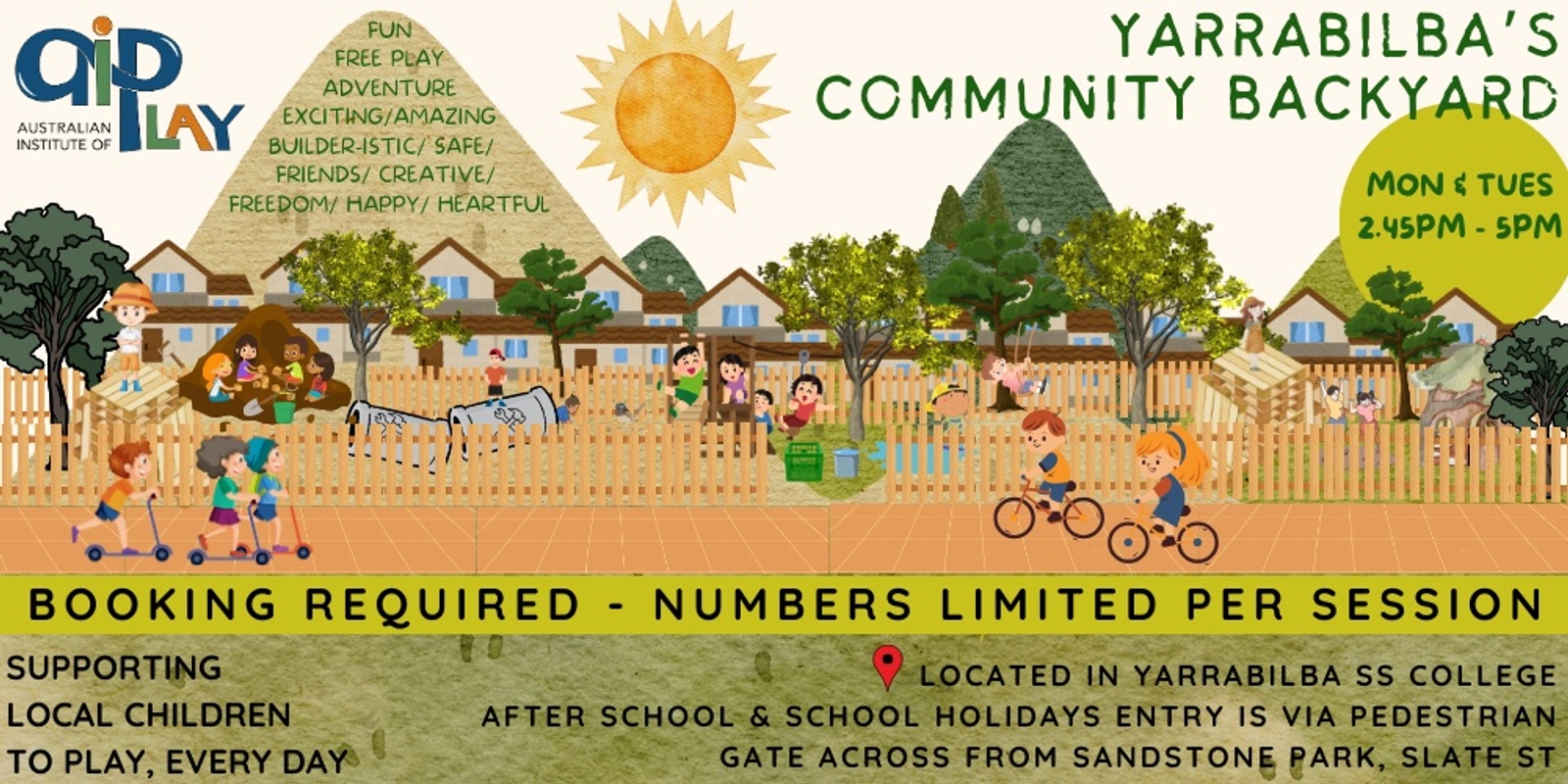 Banner image for Yarrabilba Community Backyard - After School Play