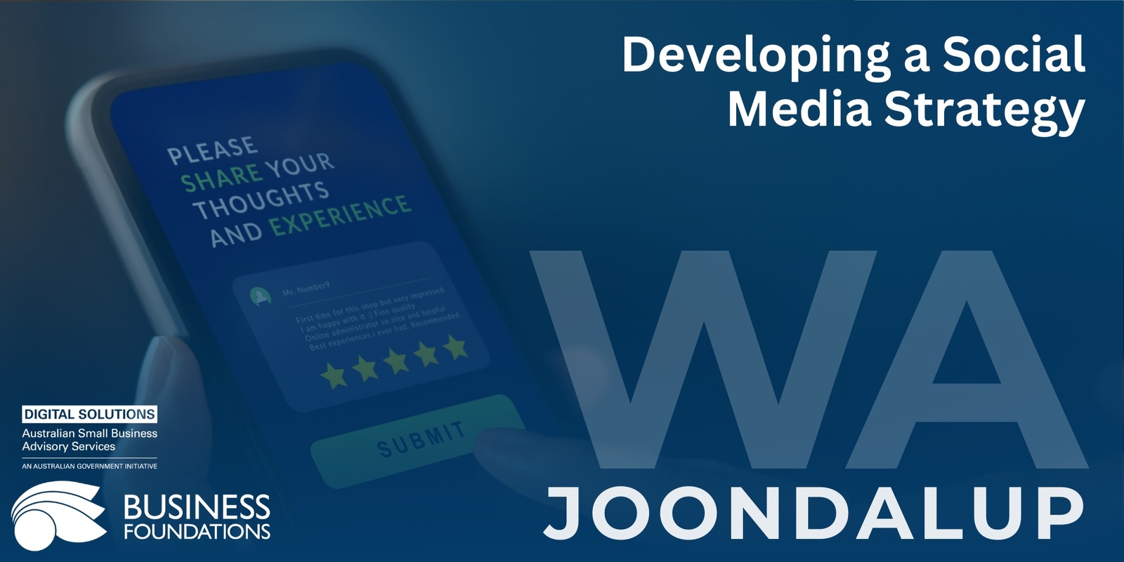 Banner image for Developing a Social Media Strategy - Joondalup