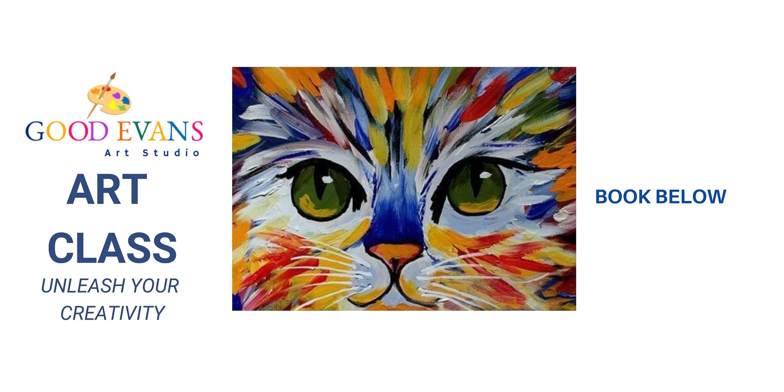 Banner image for Kids Painting Class Cat (Ballina Indoor Sports Centre)