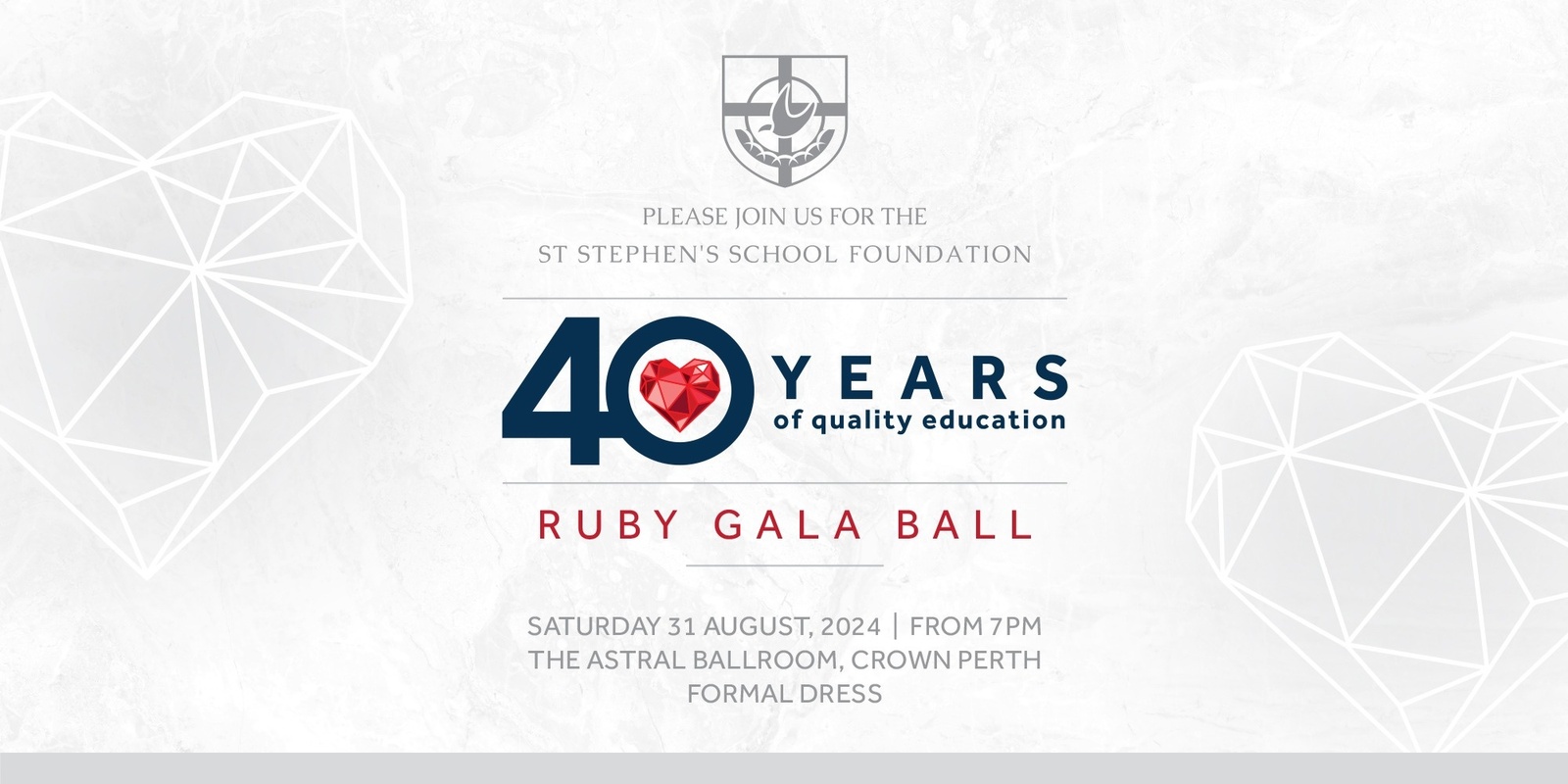 Banner image for 40th Anniversary Ruby Gala Ball
