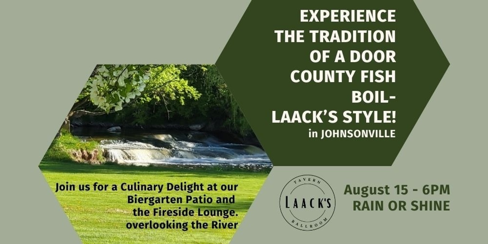 Banner image for A Traditional Fish Boil - Laack's Style.  