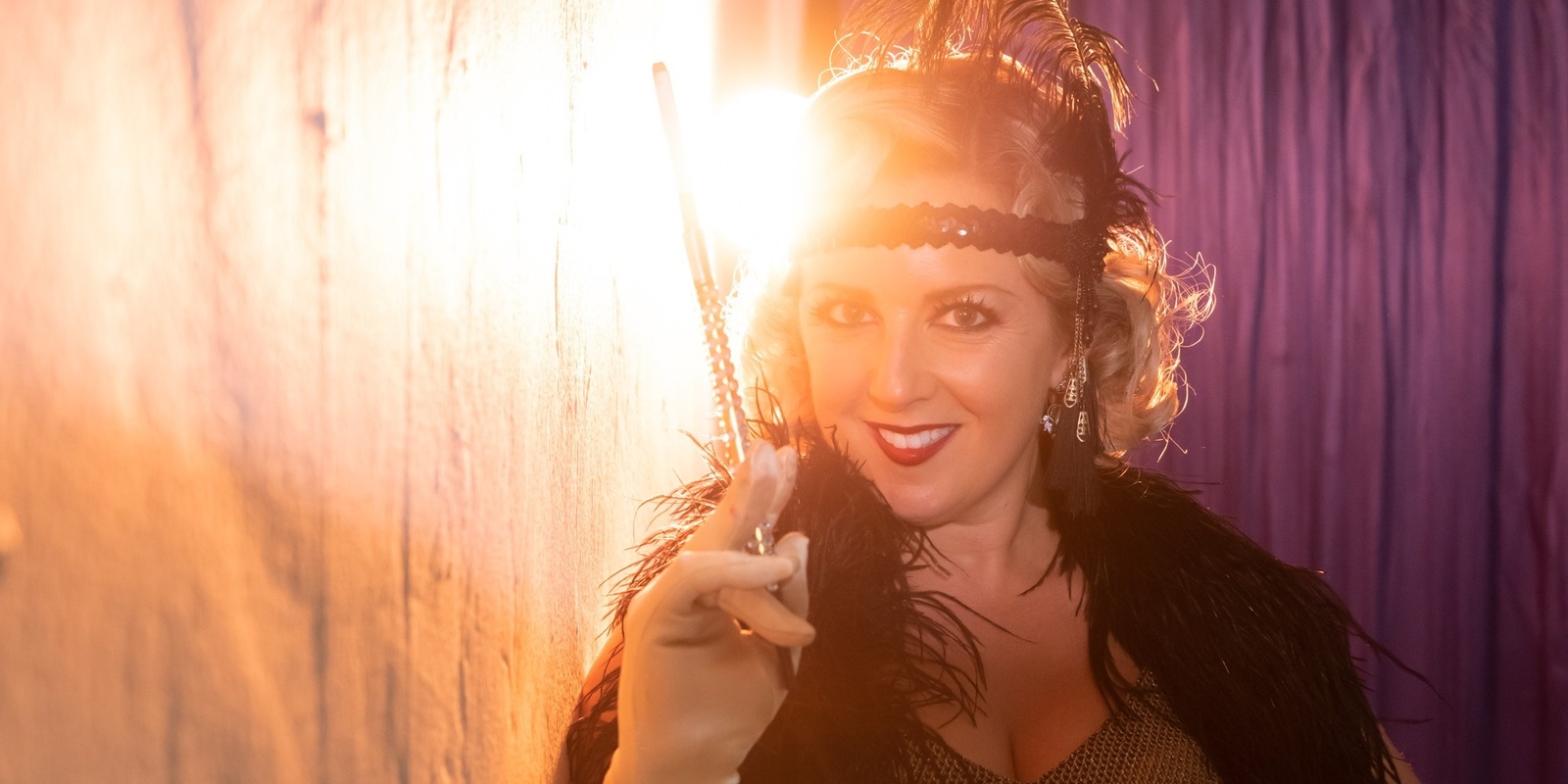 Banner image for The Dollface Dames Roaring 20's NYE Live Band & Burlesque