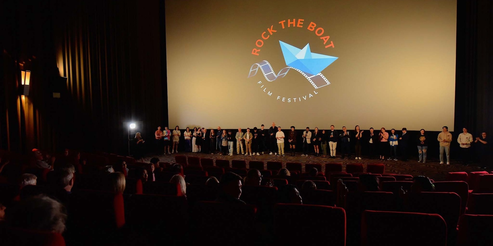 Rock The Boat Film Festival's banner