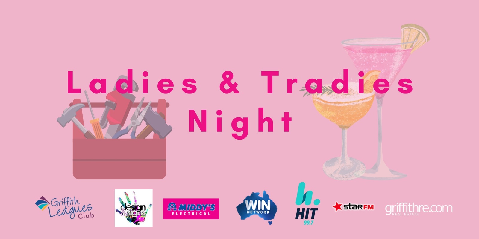 Banner image for Ladies & Tradies Night- Pink Up Griffith 