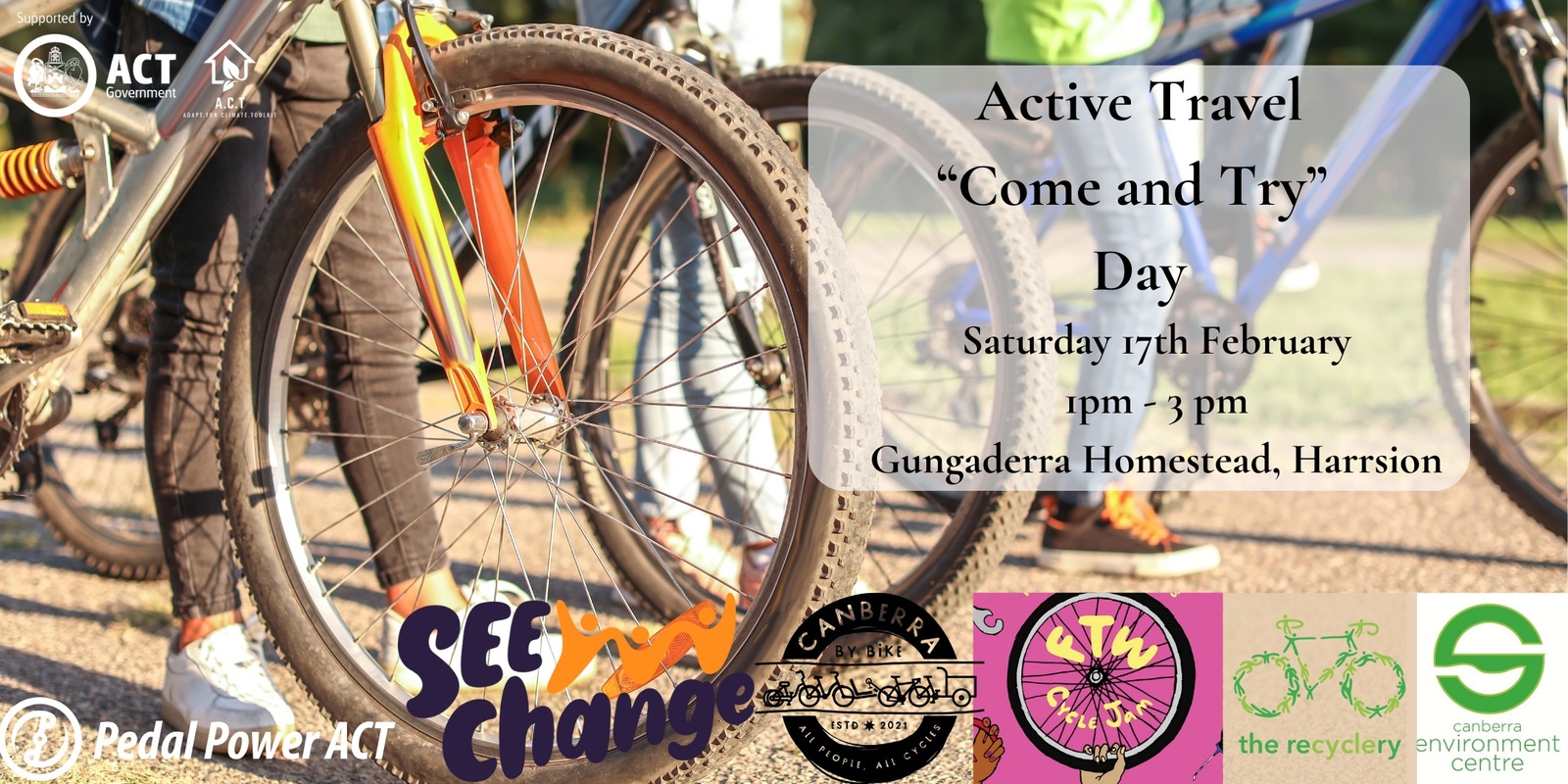 Banner image for Active Travel "Come and Try" Day