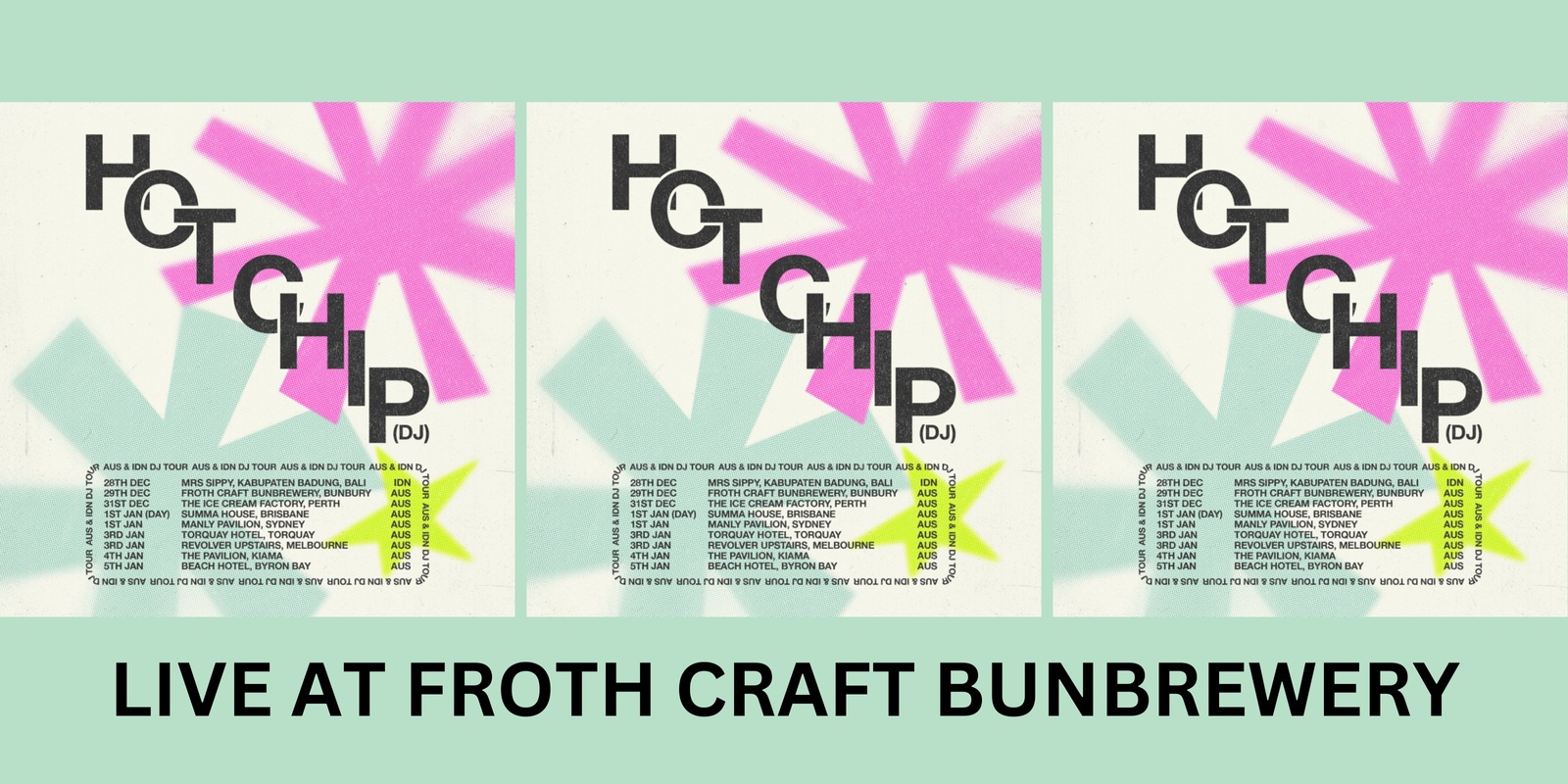 Banner image for Hot Chip at Froth Craft Bunbrewery, Bunbury