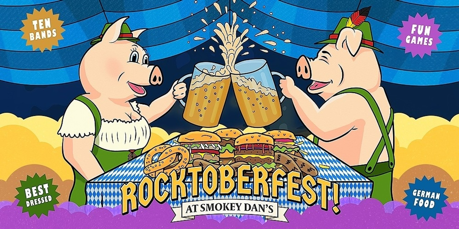 Banner image for Rocktoberfest at Smokey Dan's