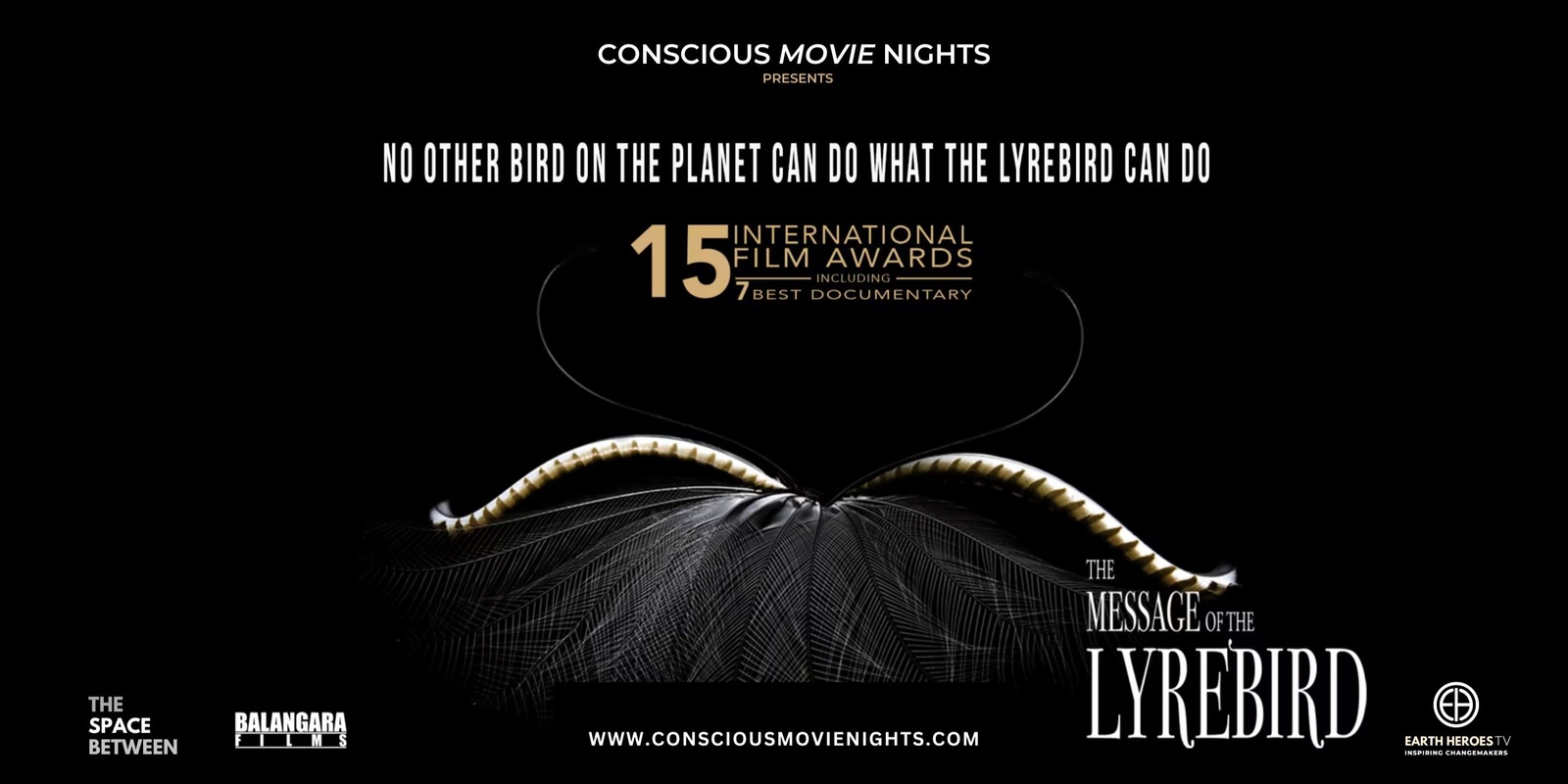 Banner image for Conscious Movie Nights △ The Message's of the LyreBird Documentary Screening