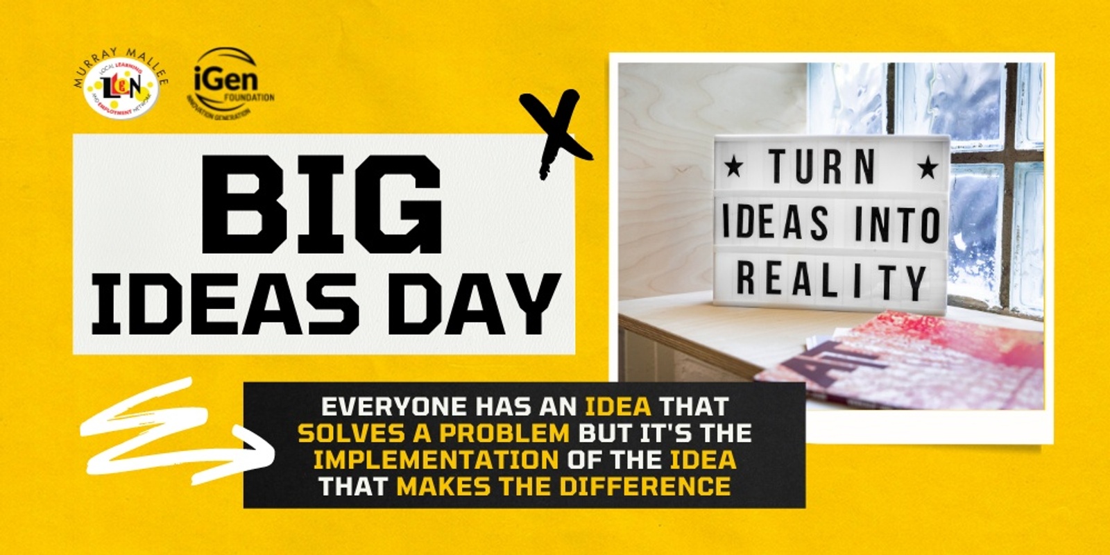 Banner image for Big Ideas Day