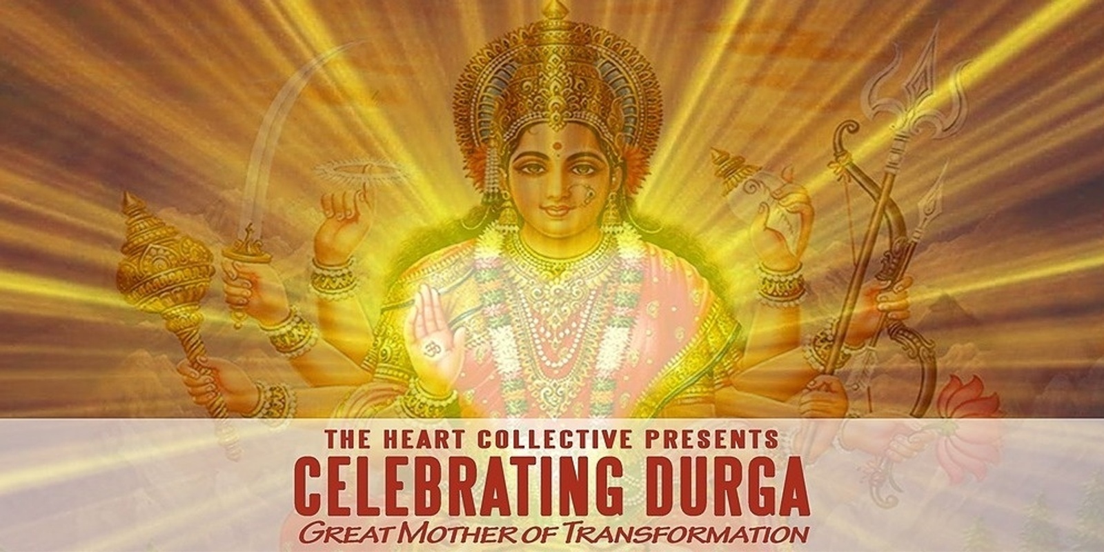 Banner image for Celebrating Durga, Great Mother of Graceful Transformation 