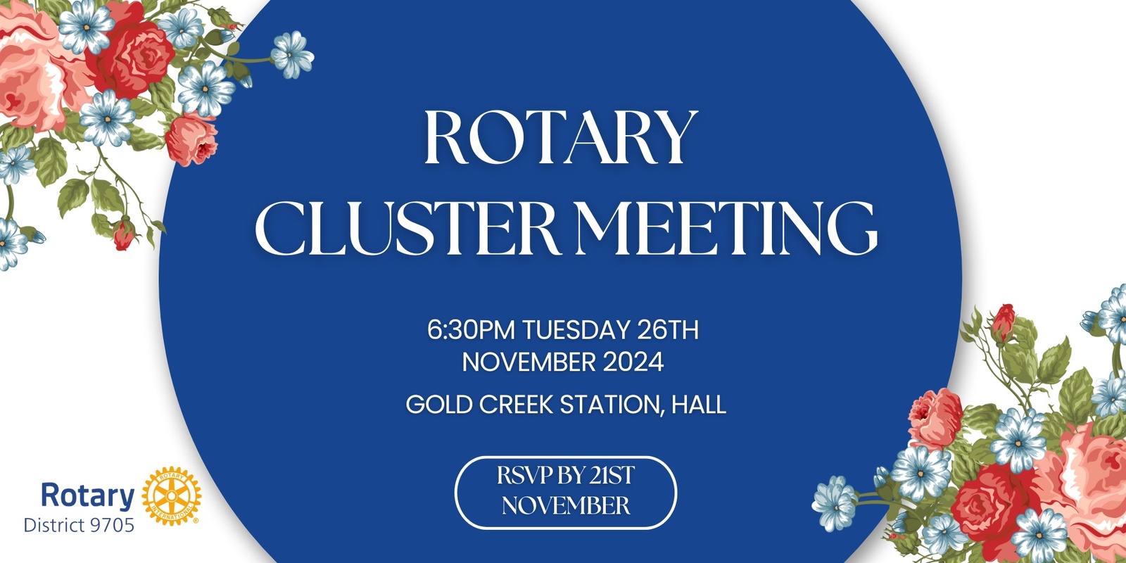 Banner image for North Canberra (and friends) Rotary Cluster Meeting