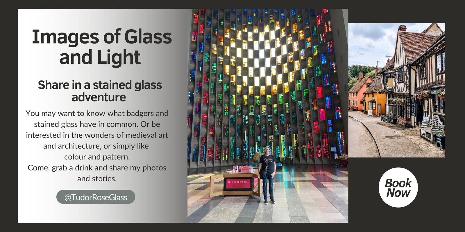 Banner image for Images of Glass and Light - share in a stained glass adventure