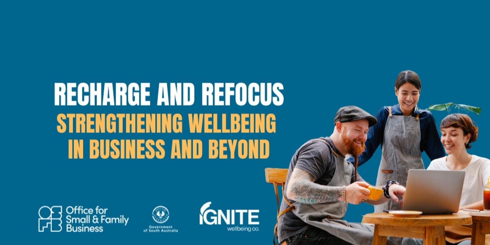 Banner image for Recharge and Refocus: Strengthening Wellbeing in Business and Beyond - Pinnaroo