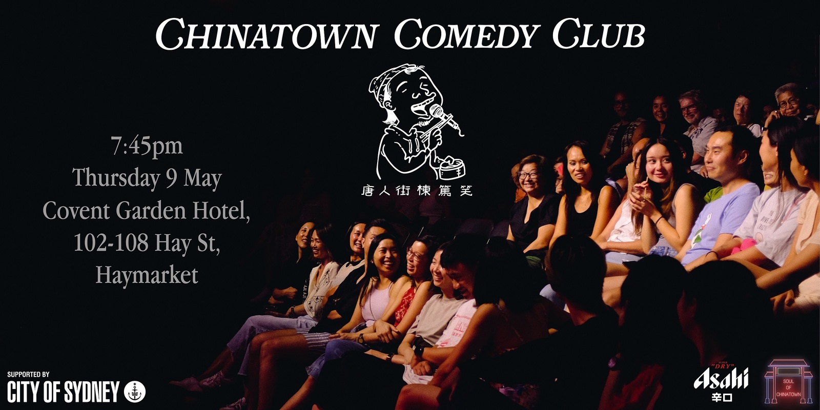 Banner image for Chinatown Comedy Club (9 May)
