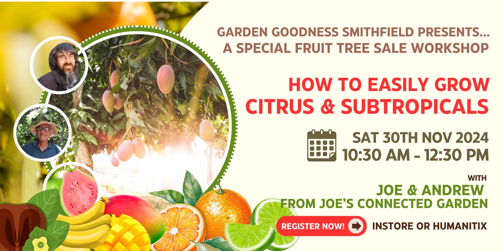 Banner image for Citrus & Subtropical Growing Workshop - Smithfield