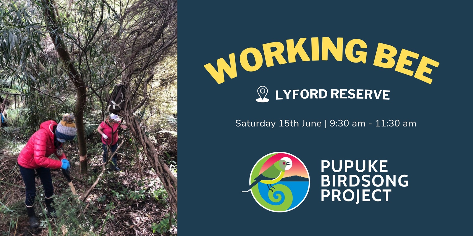 Banner image for Lyford Reserve Working Bee