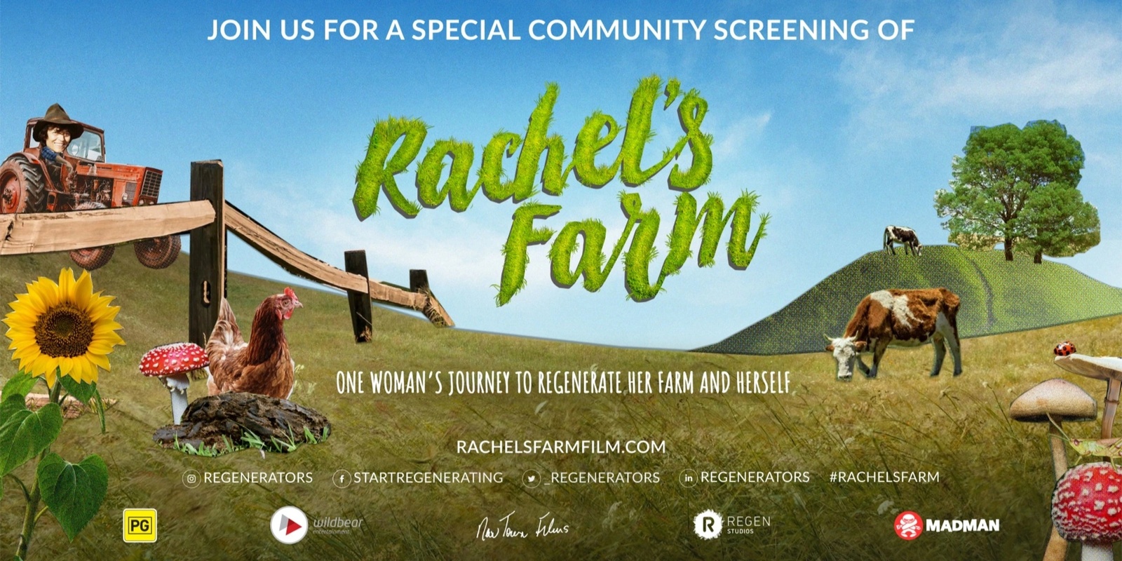 Banner image for Rachel's Farm Screening in Oxley