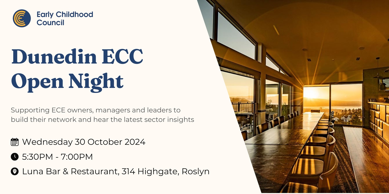 Banner image for ECC Open Night | Dunedin