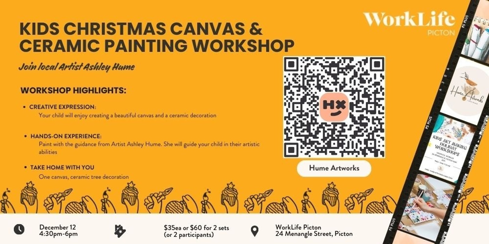 Banner image for Picton Christmas kids Succulent Workshop: with Lavender & Willow