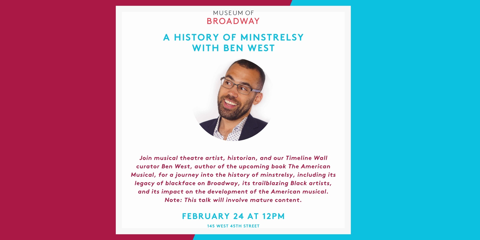 Banner image for A History of Minstrelsy with Ben West