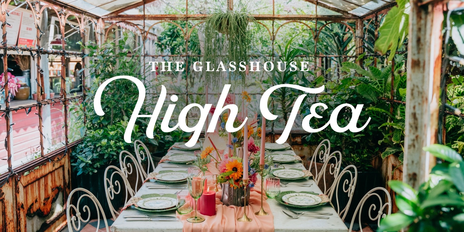 Banner image for The Glasshouse High Tea | 2025