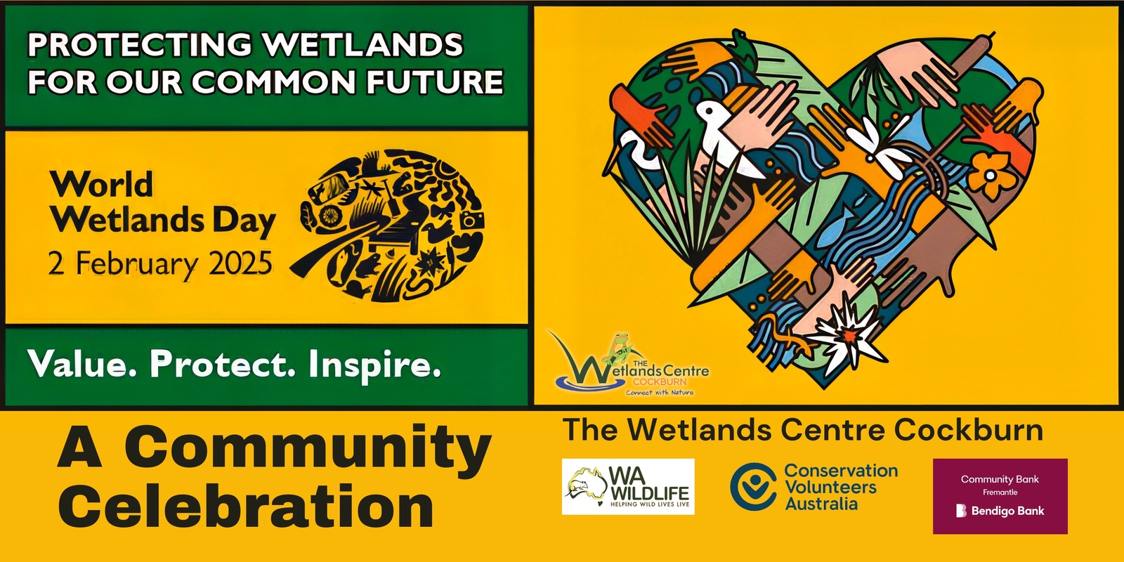 Banner image for World Wetlands Day — A FREE Community Celebration