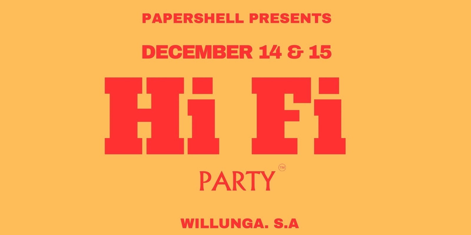 Banner image for Hi Fi Party