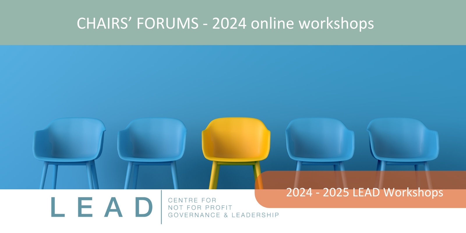 Banner image for Chairs' Forums 2024