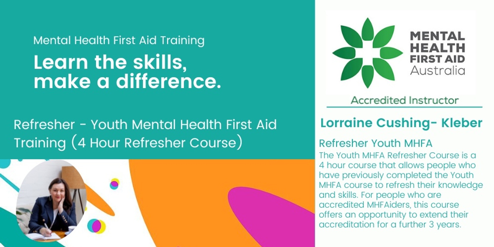 Refresher Youth Mental Health First Aid - MHFA - Lindfield | Humanitix