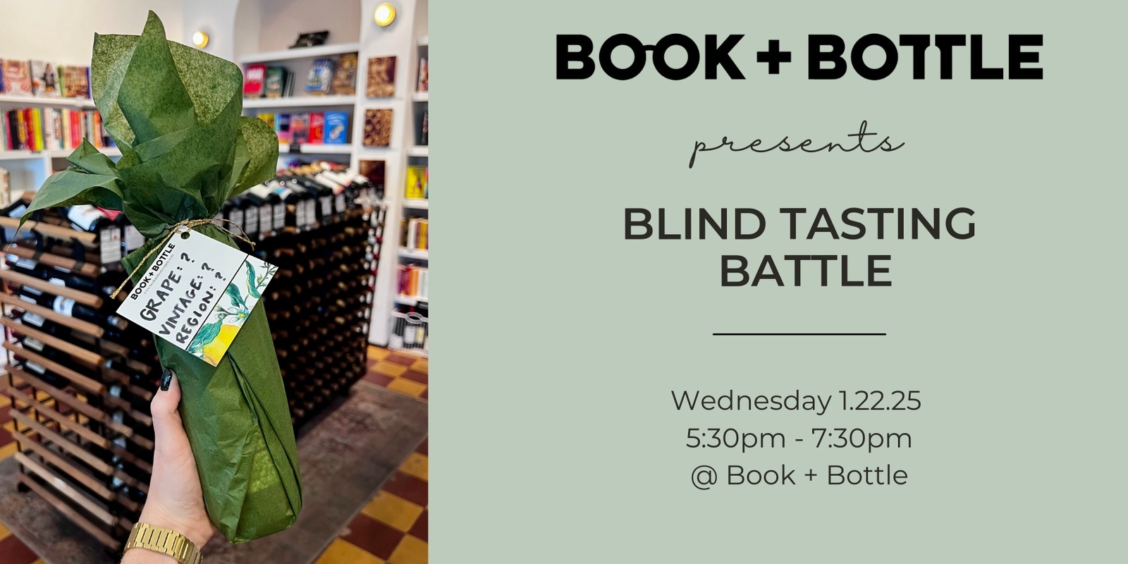 Banner image for Blind Tasting Battle