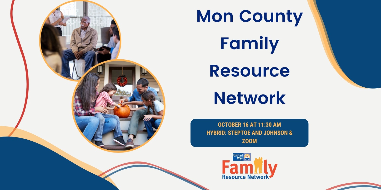 Banner image for October 2025 Mon County Family Resource Network 