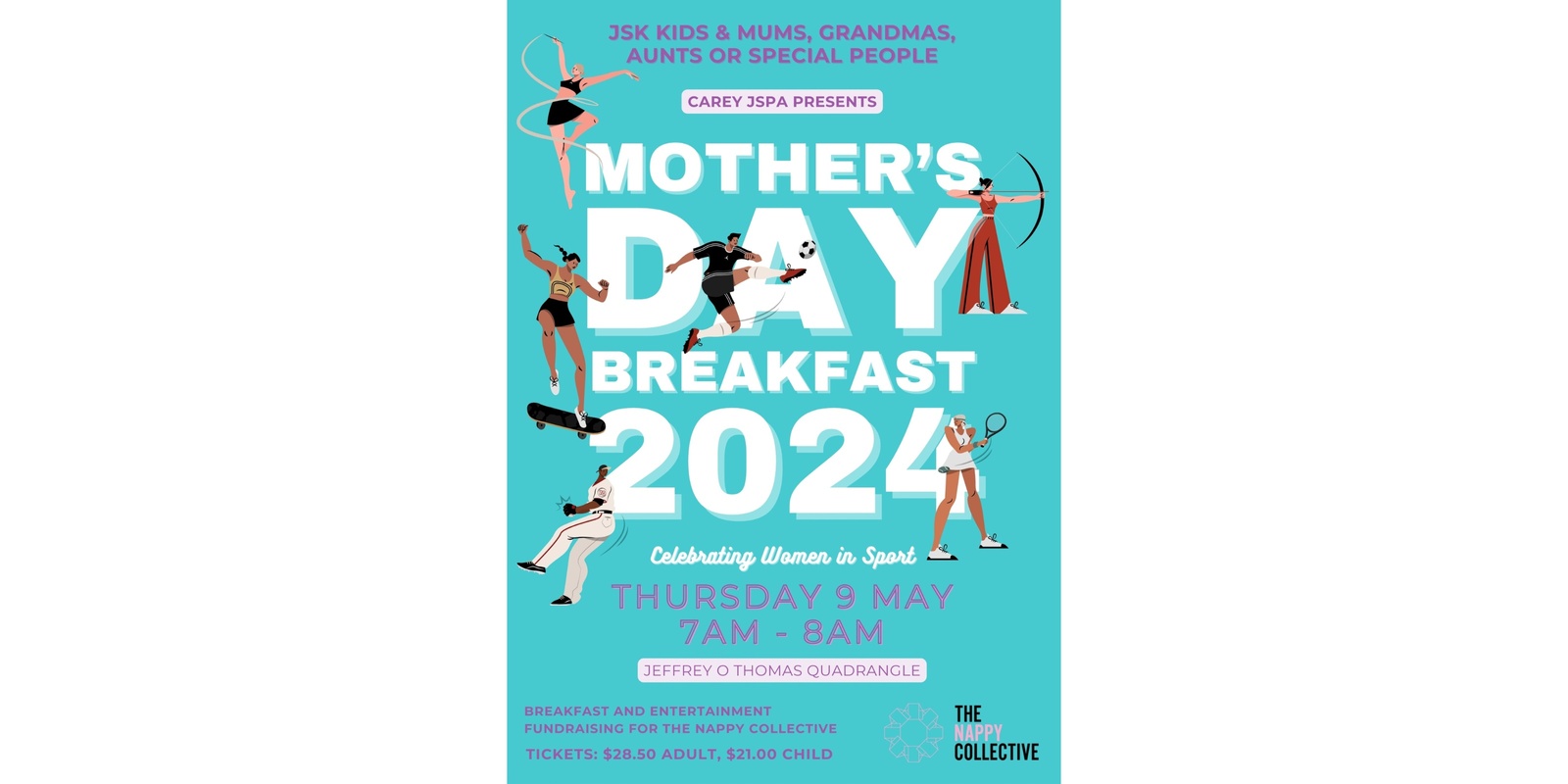Banner image for 2024 JSPA Mothers Day Breakfast