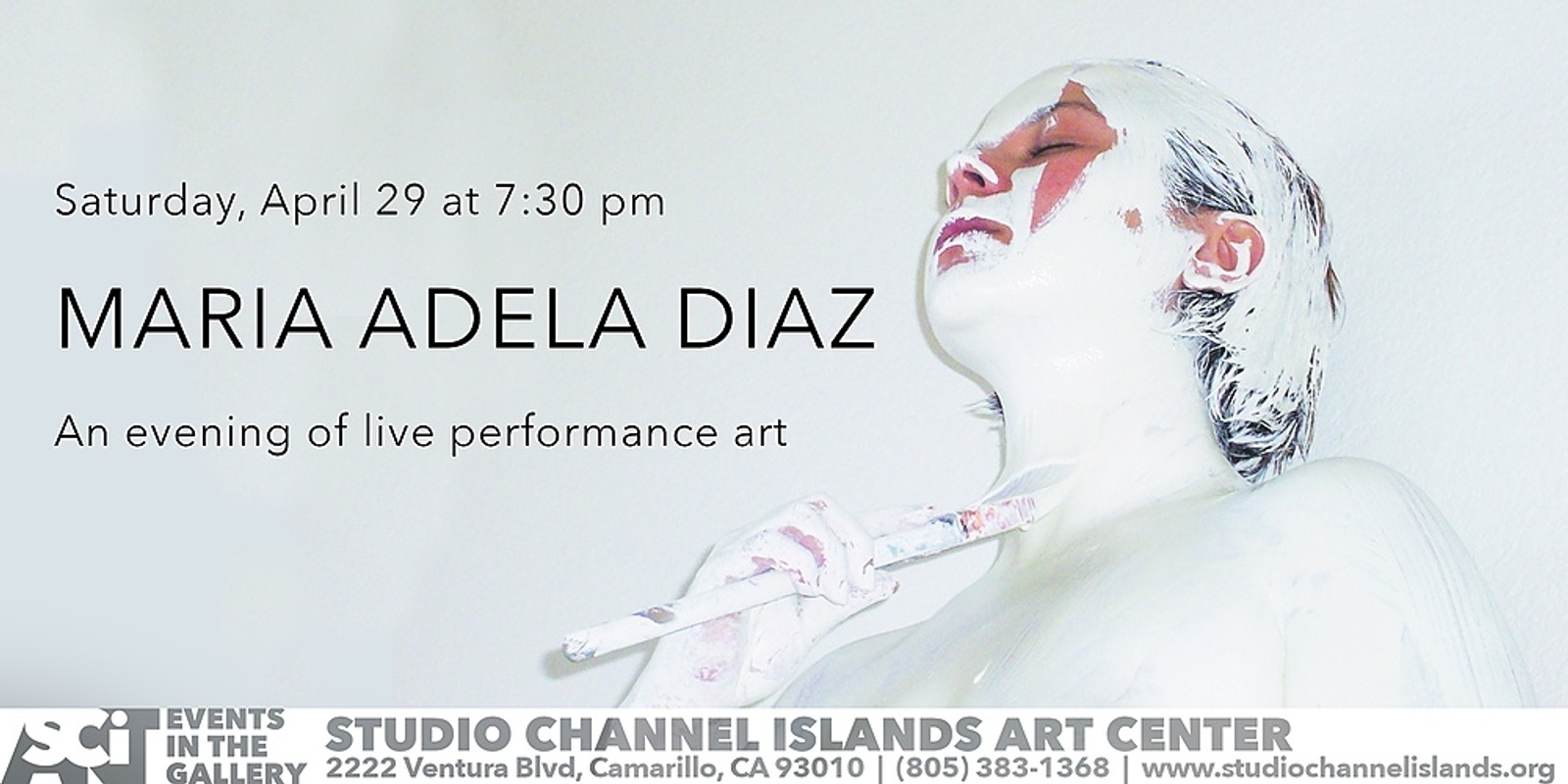 Live Performance Art Event: Maria Adela Diaz