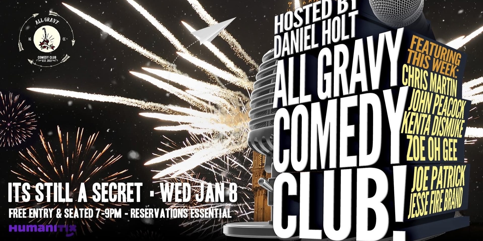 Banner image for All Gravy Comedy Club