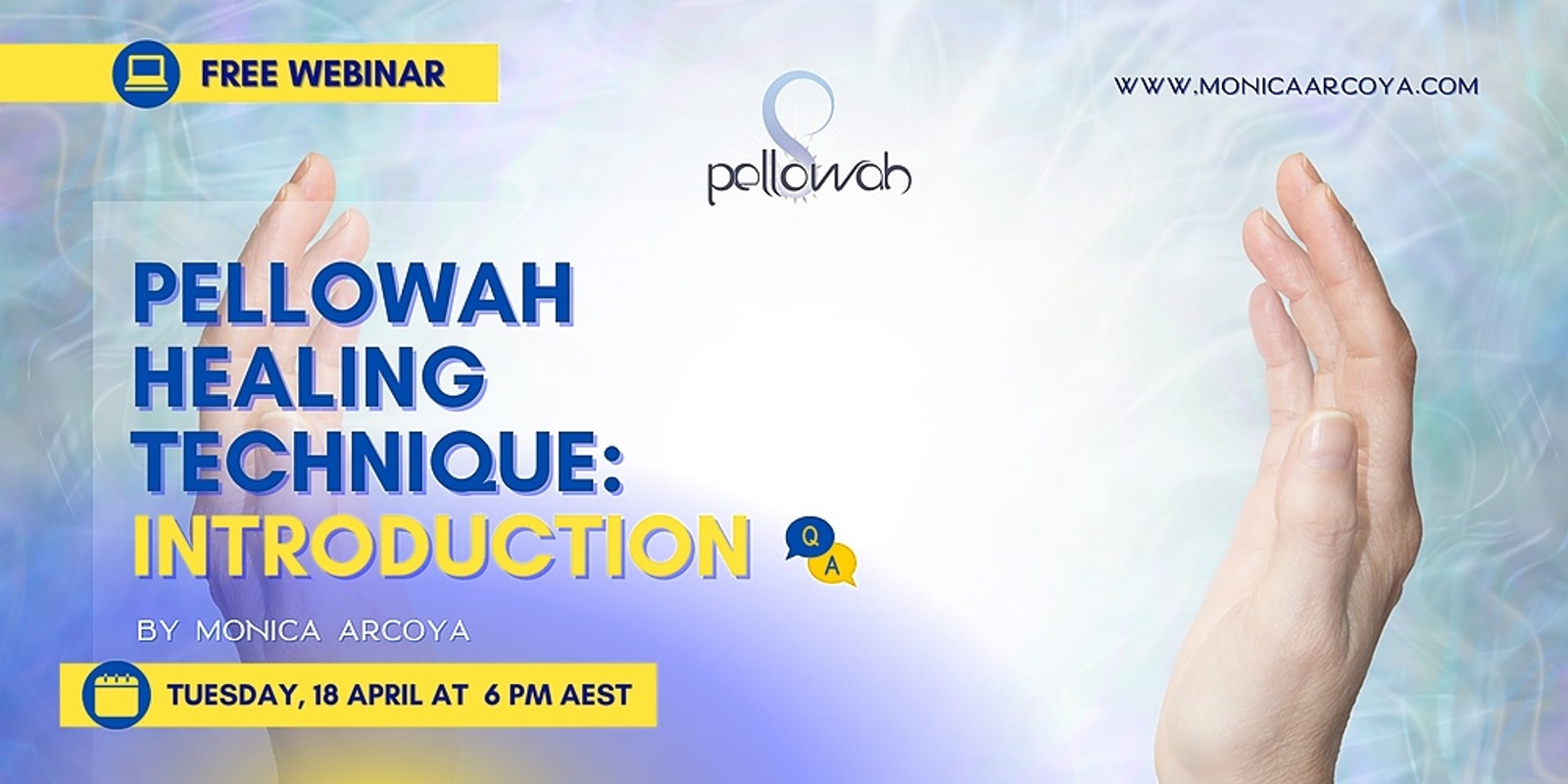 Banner image for  FREE Pellowah Healing Technique: INTRODUCTION