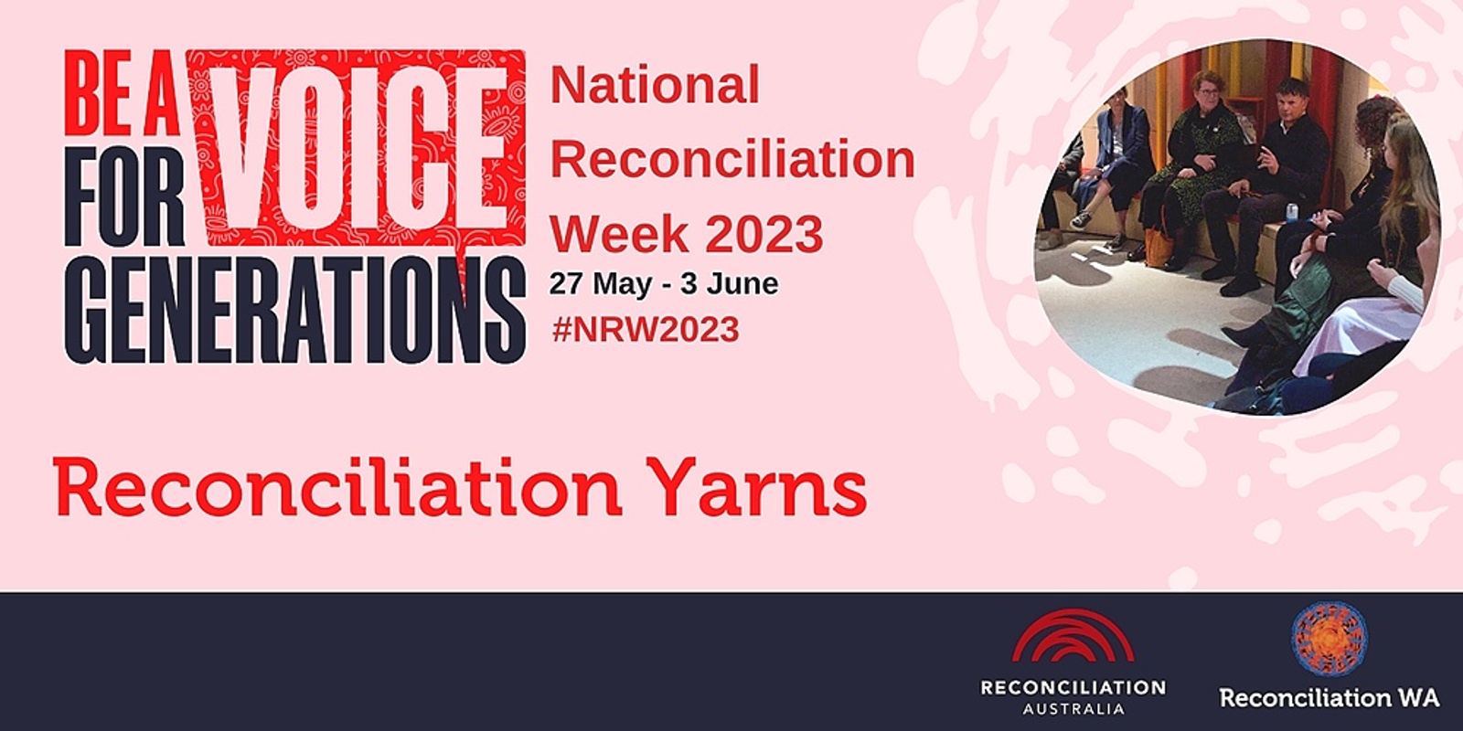Banner image for Reconciliation Yarns (Online) | National Reconciliation Week 2023