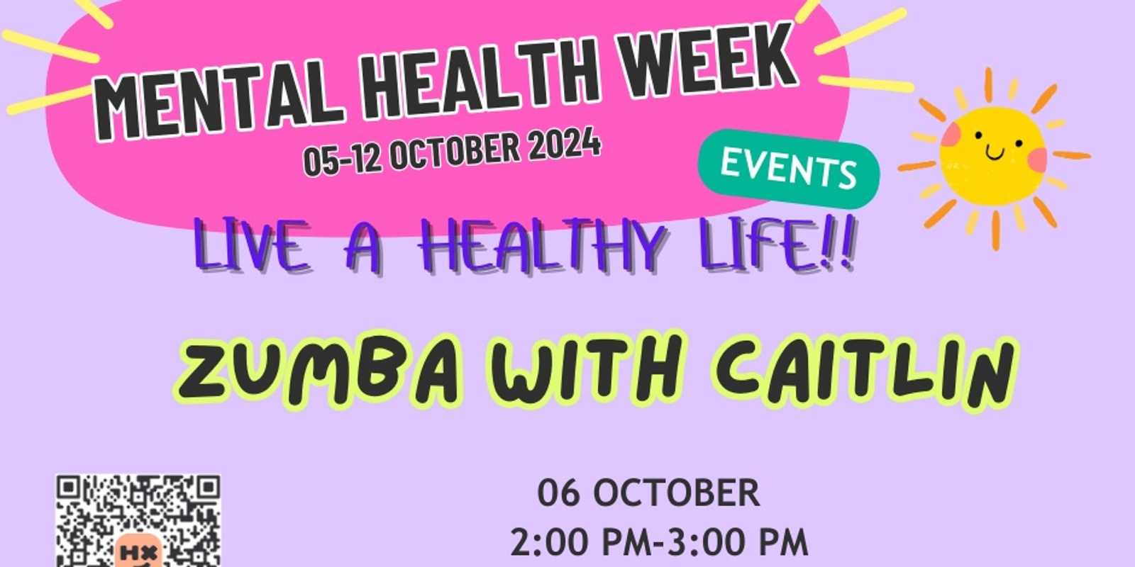 Banner image for Mental Health Week - Zumba with Caitlin