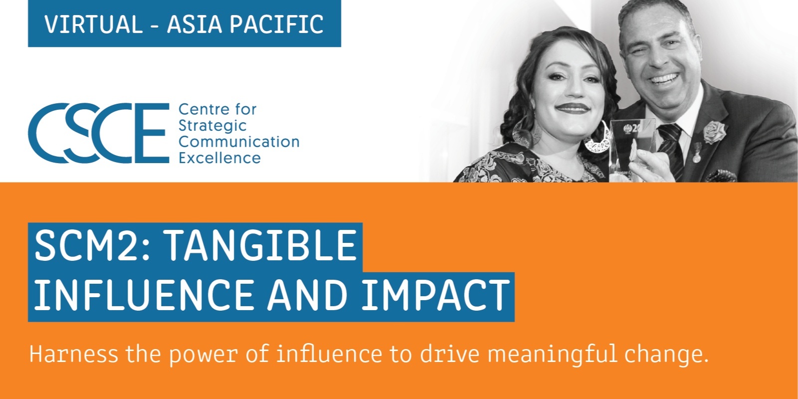 Banner image for SCM2: Tangible Influence and Impact - Virtual (Asia Pacific)