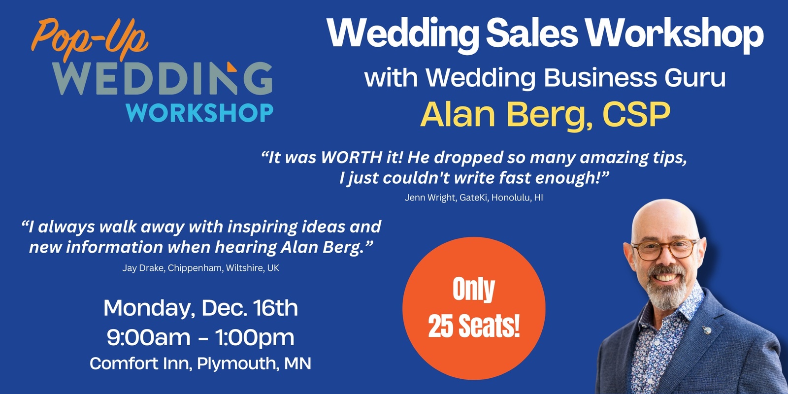 Banner image for Minneapolis Pop Up Wedding Sales Workshop